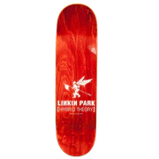 Red Hybrid Theory skate deck top