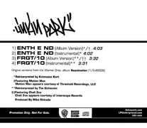 Enth E ND / Frgt/10 promo