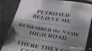 Setlist ("It's Goin' Down" last at the bottom)