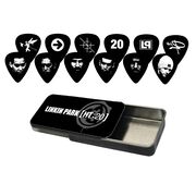 Set of 6 guitar picks in branded tin from the exclusive concert footage release in 2020.