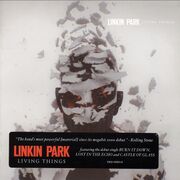 Album cover with sticker