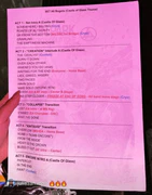 Setlist