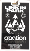CREATION event badge (back side)