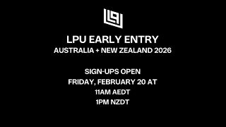 LPU Early Entry