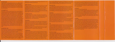 Back cassette tape insert. Scan by dereklp.