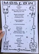 Show setlist