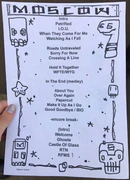 Show setlist