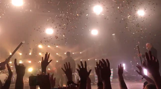 Music video shoot post-show on March 23, 2019 in Luxembourg City, Luxembourg for the lost video