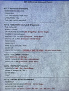 Setlist