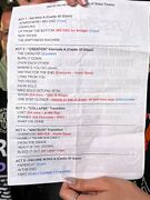 Setlist