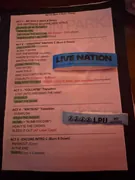 Setlist