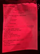 Setlist