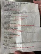 Setlist