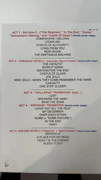 Setlist