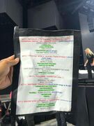 Setlist