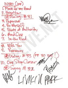 London 2001.01.11 setlist showing the "Dialog: #31"