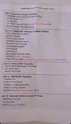 Setlist
