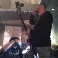 Jon Green in Linkin Park's studio. Photo by Joe Hahn