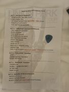 Setlist