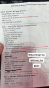 Setlist