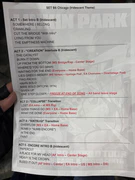 Setlist