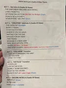 Setlist