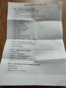 Setlist