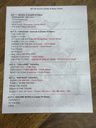 Setlist