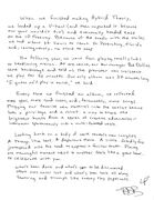 Brad Delson's letter