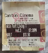 Theater Airing Ticket