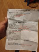 Setlist