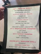 Setlist