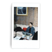 Mike Shinoda polaroid