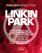Updated South American Tour Admat (without Río de Janeiro and Porto Alegre)